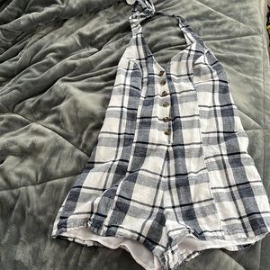 halter open back worn a couple times but like new